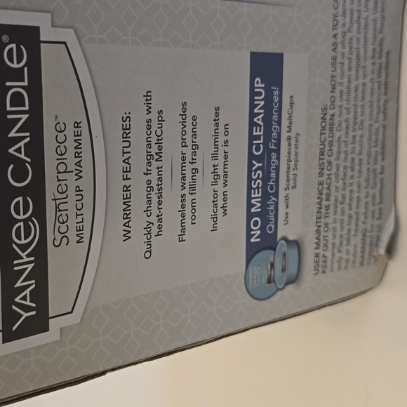 NIB Yankee Candle Scenterpiece Meltcup Warmer Electric No Messy Clean up - Picture 6 of 15